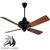 VENTILADOR DE TECHO PREMIUM DARK 1,30d LLAVE REVERSIBLE DE GIRO