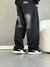Jean baggy grey gastado - One Street