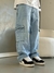 Jean baggy cargo celeste claro en internet