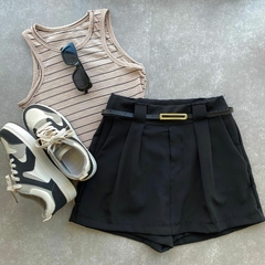 SHORT SAIA ALFAIATARIA CINTO FINO- - comprar online