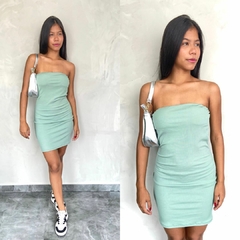 Imagem do VESTIDO RIBANA CURTO FAIXA-