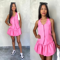 Imagem do CONJUNTO COLETE E SAIA BALONE-