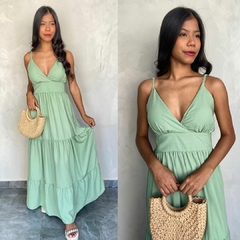 VESTIDO LONGO ALÇA BOJO- - comprar online