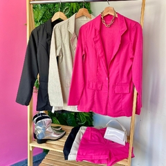CONJUNTO BLAZER E SHORT LINHO - loja online
