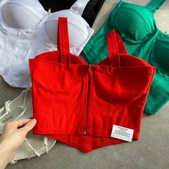 CROPED BENGALINE MEIA TAÇA- - Gringa Store
