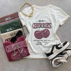 Imagem do TEE SHIRTS CHERRIES CEREJA