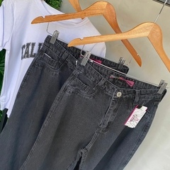 CALÇA JEANS WIDE LEG ESTONADA - loja online