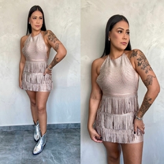 Imagem do VESTIDO STRASS FRANJAS-