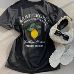 CAMISETAO ALGODAO SAINT TROPEZ- - Gringa Store