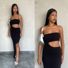 VESTIDO FAIXA ANA RUGA RCORTES - - loja online