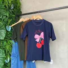 TEE SHIRTS GOLA LAÇO- na internet