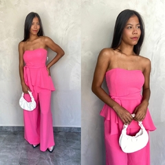 CONJUNTO PANTALONA E BLUSA ASSIMETRICA- - comprar online