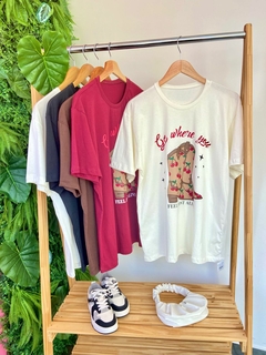 TEE SHIRT BOTA OVERSIZER - Gringa Store
