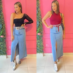 SAIA JEANS MIDE FENDA- - comprar online