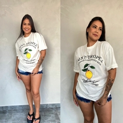 CAMISETAO ALGODAO SAINT TROPEZ- - Gringa Store