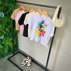 CROPED TEE ARARA-