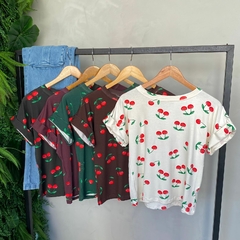 Imagem do BLUSA MALHA CEREJINHAS