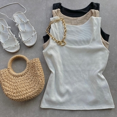 BLUSA REGATA RIBANA DECOTE QUADRADO- na internet