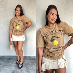 CAMISETAO ALGODAO SAINT TROPEZ- - Gringa Store