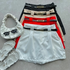 SHORT SAIA ALFAIATARIA CINTO FINO- - comprar online