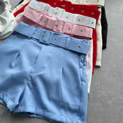 SHORT ALFAIATARIA CINTO TRADICIONAL-