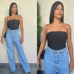 Imagem do CALÇA JEANS WIDE LEG BASICA-
