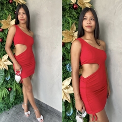VESTIDO RIBANA RECORTES CURTINHO-