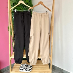 CALÇA JOGGER CARGO ALFAIATARIA - Gringa Store