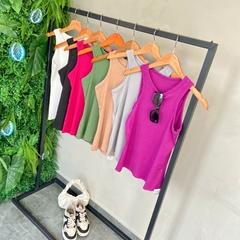 BLUSA REAGATA CANELADA BASIC-
