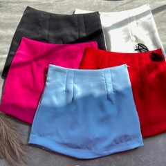 SHORT SAIA ALFAIATARIA ANA- M - Gringa Store