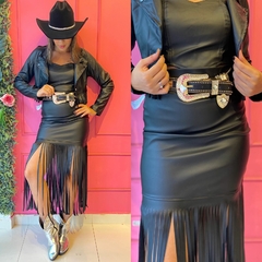SAIA FRANJAS COURO FAKE - Gringa Store