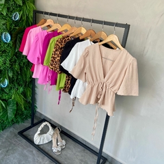 Imagem do BLUSA BATA AMARRAÇAO CREPE-