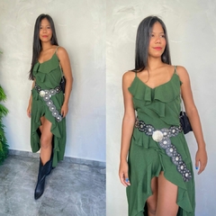 VESTIDO BATA ALONGADA- - Gringa Store