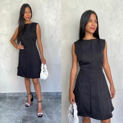 VESTIDO RODADO DRAPEADO- - loja online