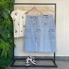 SAIA JEANS MIDE CARGO - MAIS- - loja online