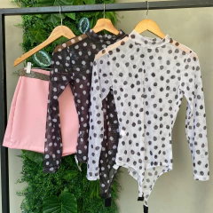 BODY TULE POÁ- - loja online