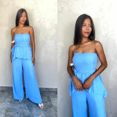Imagem do CONJUNTO PANTALONA E BLUSA ASSIMETRICA-
