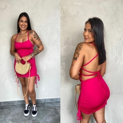 VESTIDO CURTO SUPLEX AMARRAÇAO-