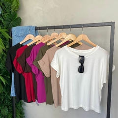 BLUSA MALHA MANGA BARRA- LISAS na internet