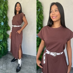 Imagem do VESTIDO LONGO MALHA LISO-