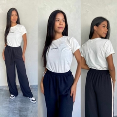 PANTALONA DUNA LISTRAS LATERAL- - loja online