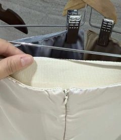 SAIA LONGA ACETINADA IMPORTADA- - Gringa Store