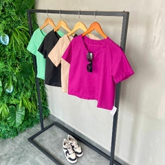 CROPED BASICO LINHO- - Gringa Store