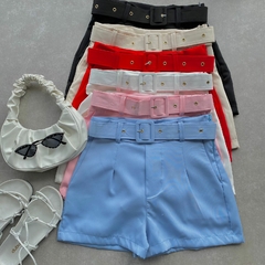 SHORT ALFAIATARIA CINTO TRADICIONAL- - comprar online