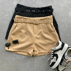 SHORT ALFAIATARIA CINTO FINO- - loja online