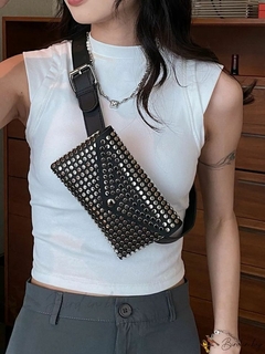 BOLSA STRASS VIRA POCHETE- - Gringa Store