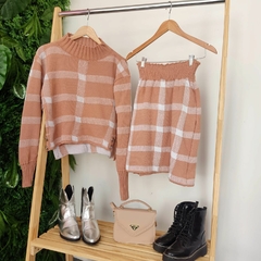 CONJUNTO TRICO CROPED E SAIA - comprar online