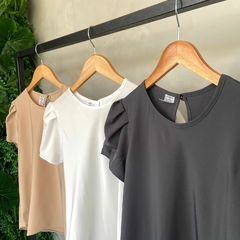 BLUSA MANGA PRINCES CREPE- - comprar online