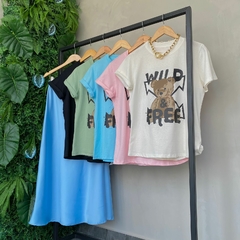 TEE SHIRT WILD URSO- na internet