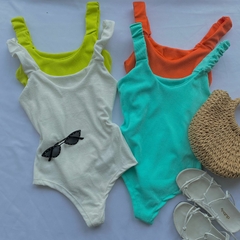 BODY RIBANA ALÇA FRANZIDA- - comprar online